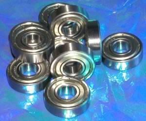 20-Pack 625ZZ Ball Bearings - 5mm Bore Diameter - Miniature - Shielded