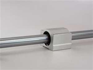 20mm CNC Router 60 Shaft w/Block & Bearing Linear Motion