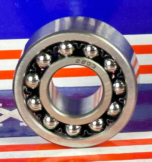 2203 Self Aligning Ball Bearing 17x40x16mm