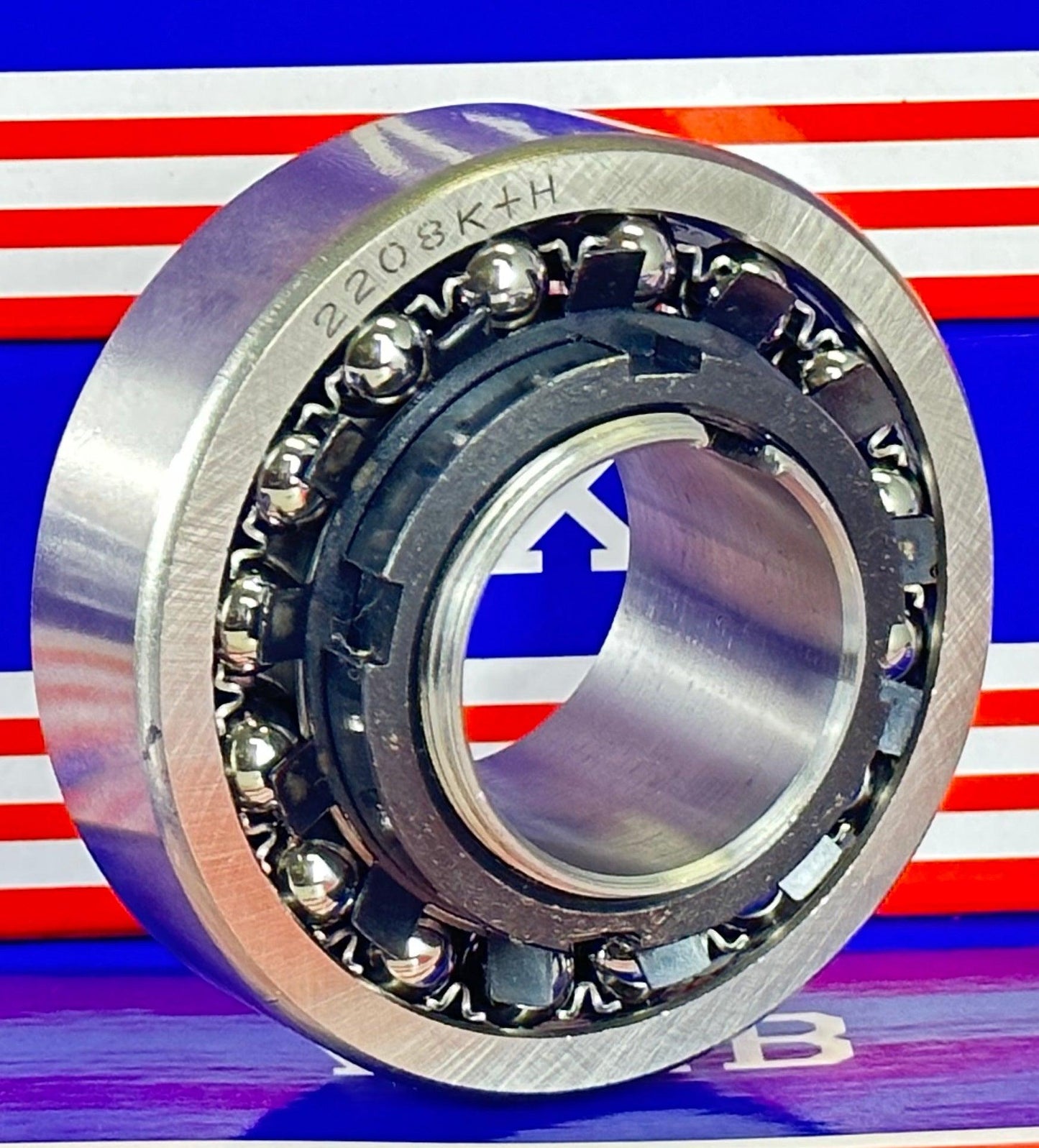 2208K+H Tapered Self Aligning Ball Bearing - Adapter Sleeve 35x80x23mm