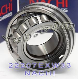 22207EXW33 Nachi Roller Bearing 35x72x23 Japan Spherical Bearing