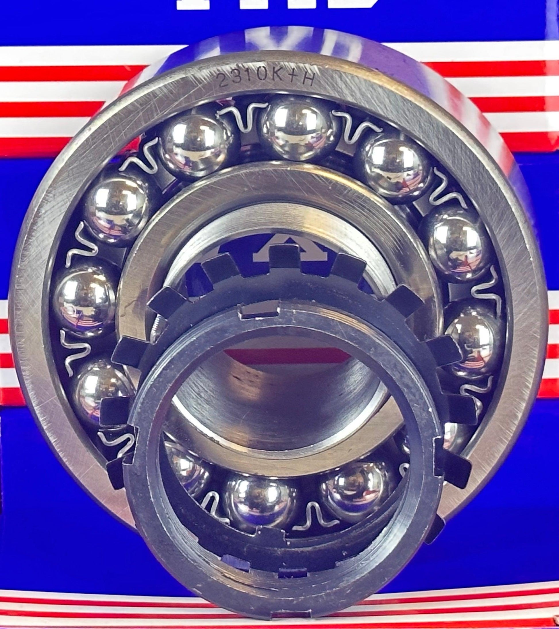 2310K+H Tapered Self Aligning Ball Bearing - Adapter Sleeve 45x110x40mm