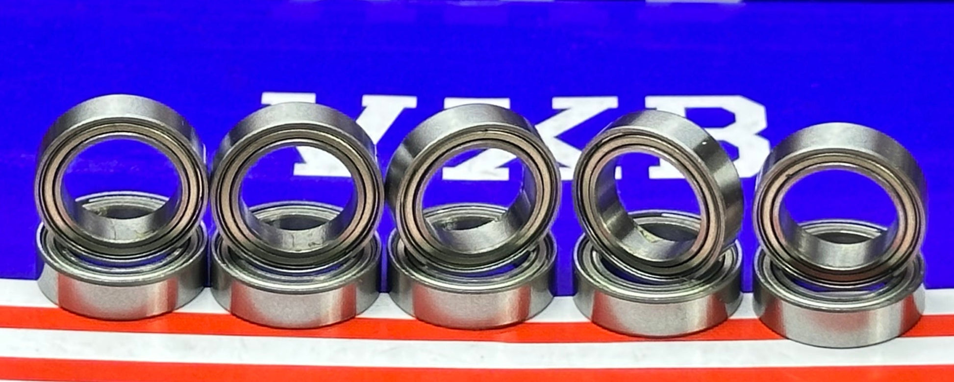 10-Pack 6700ZZ 10x15x4 Metal 10mm Bore Shielded Bearing