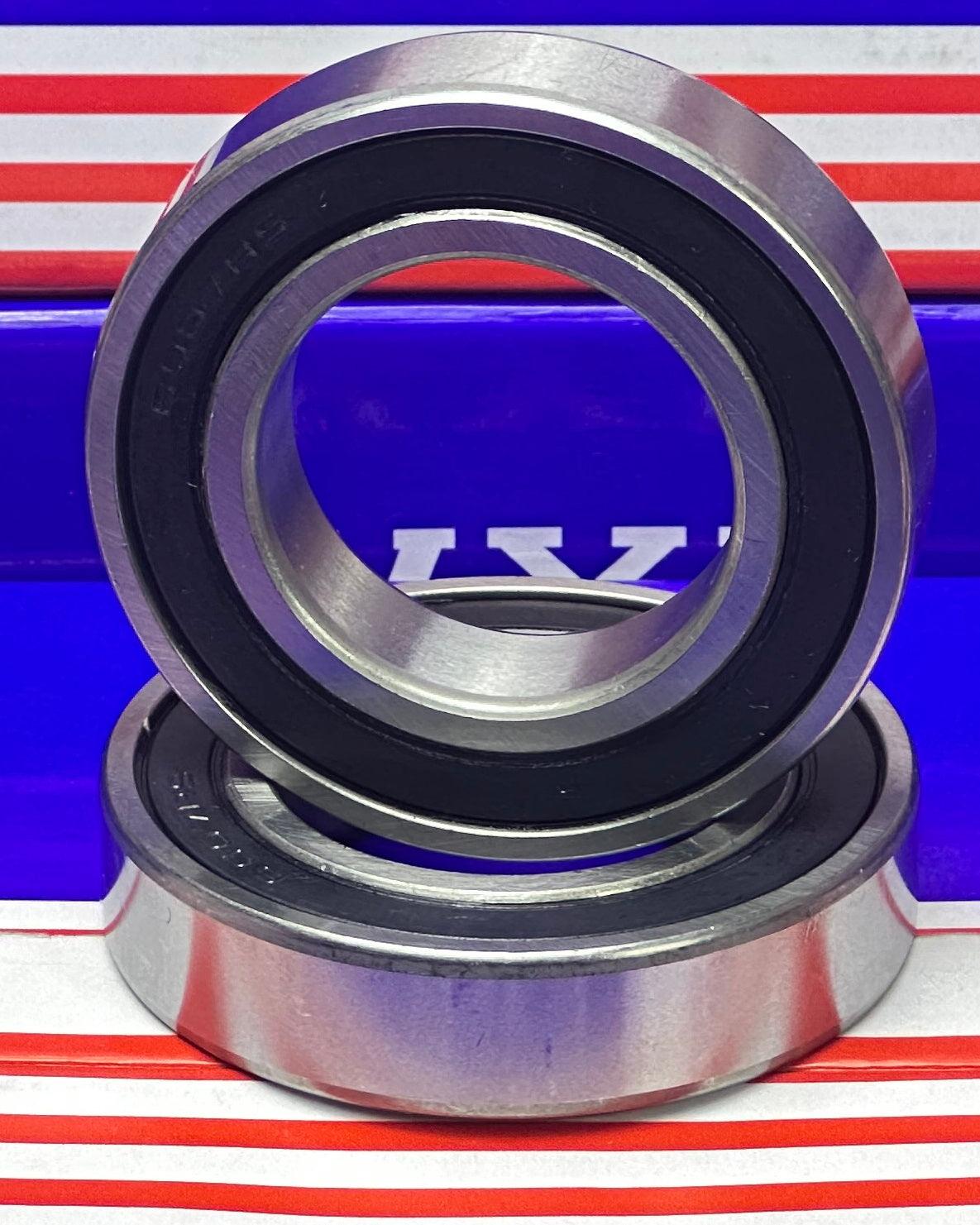 2-Pack 6007-2RS 35x62x14 Bearings