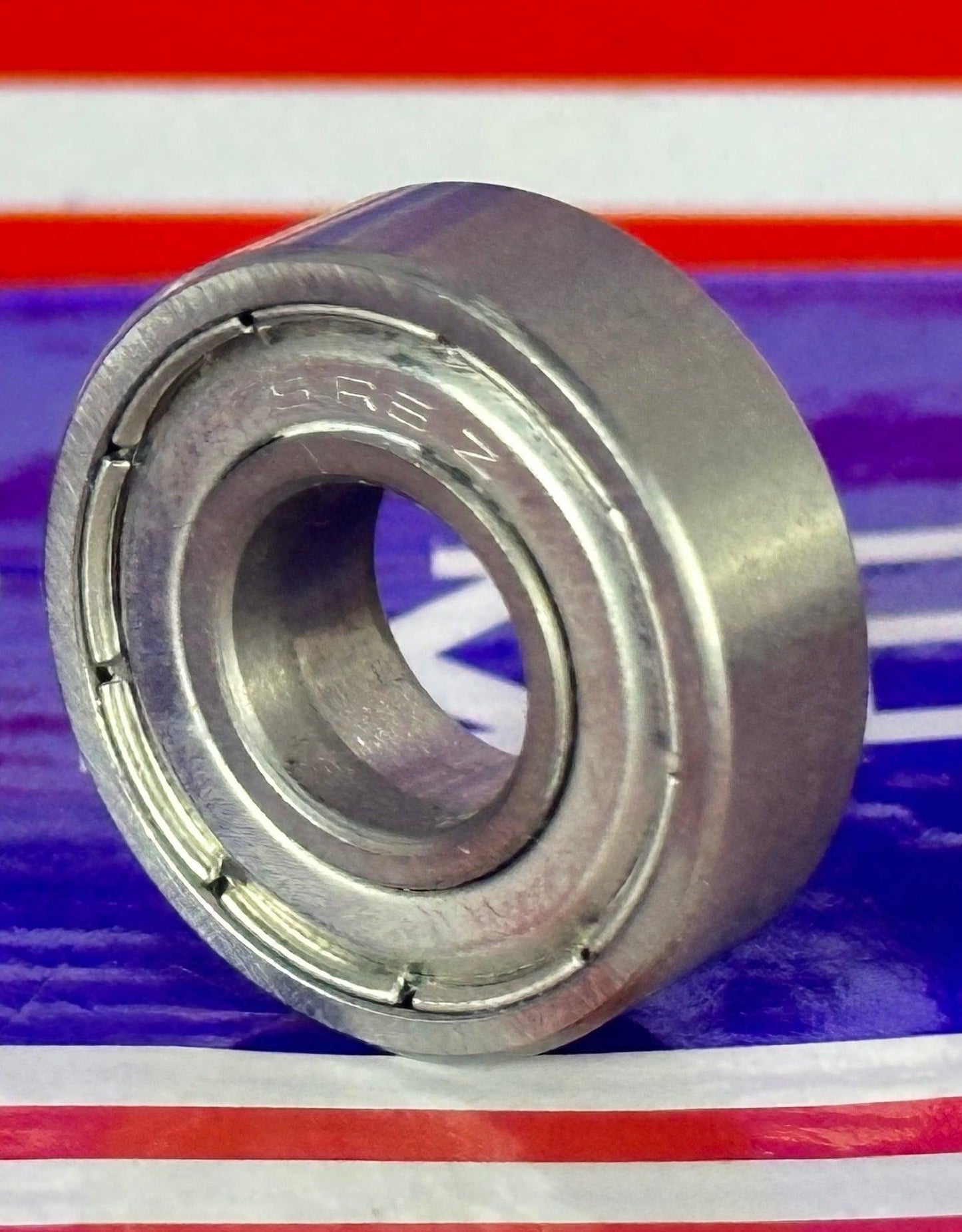10-Pack SR6ZZ 3/8" x 7/8" x 9/32" Stainless Steel Shielded Bearings