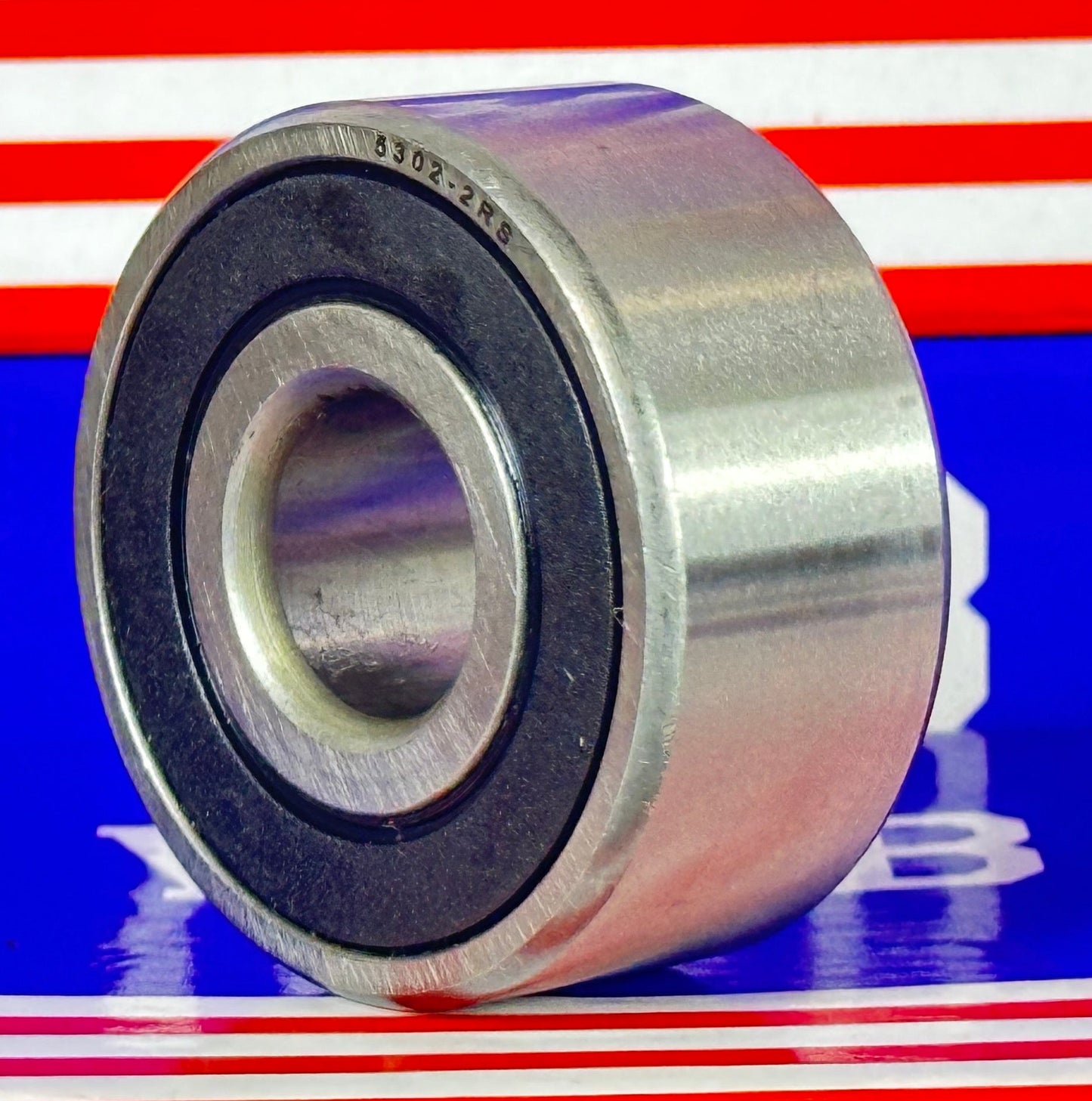 5302-2RS Angular Contact Bearing Sealed 15x42x19mm