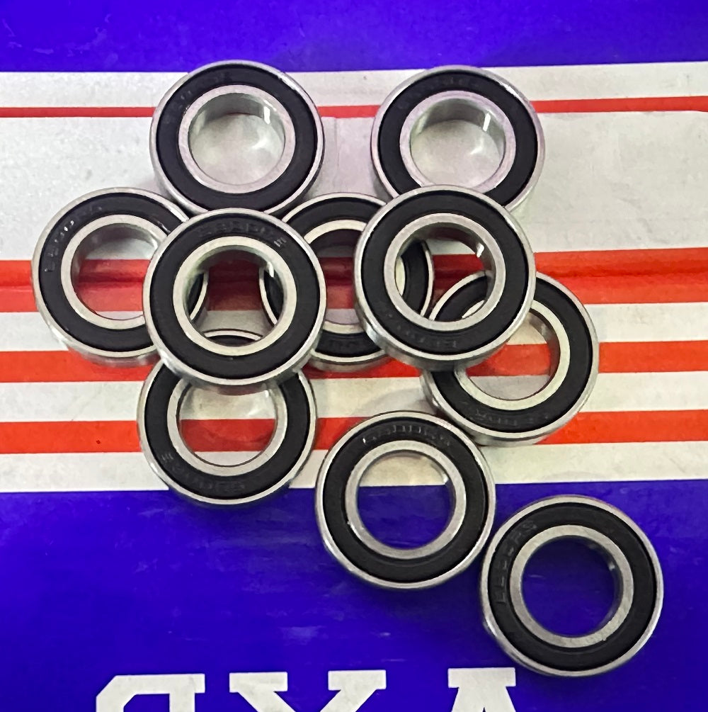 10-Pack Ball Bearings 61800-2RS