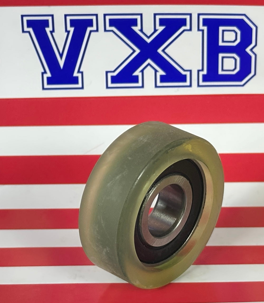 PU17x50x18-2RS PU Covered Bearing 17x50x18mm - Sealed - Miniature