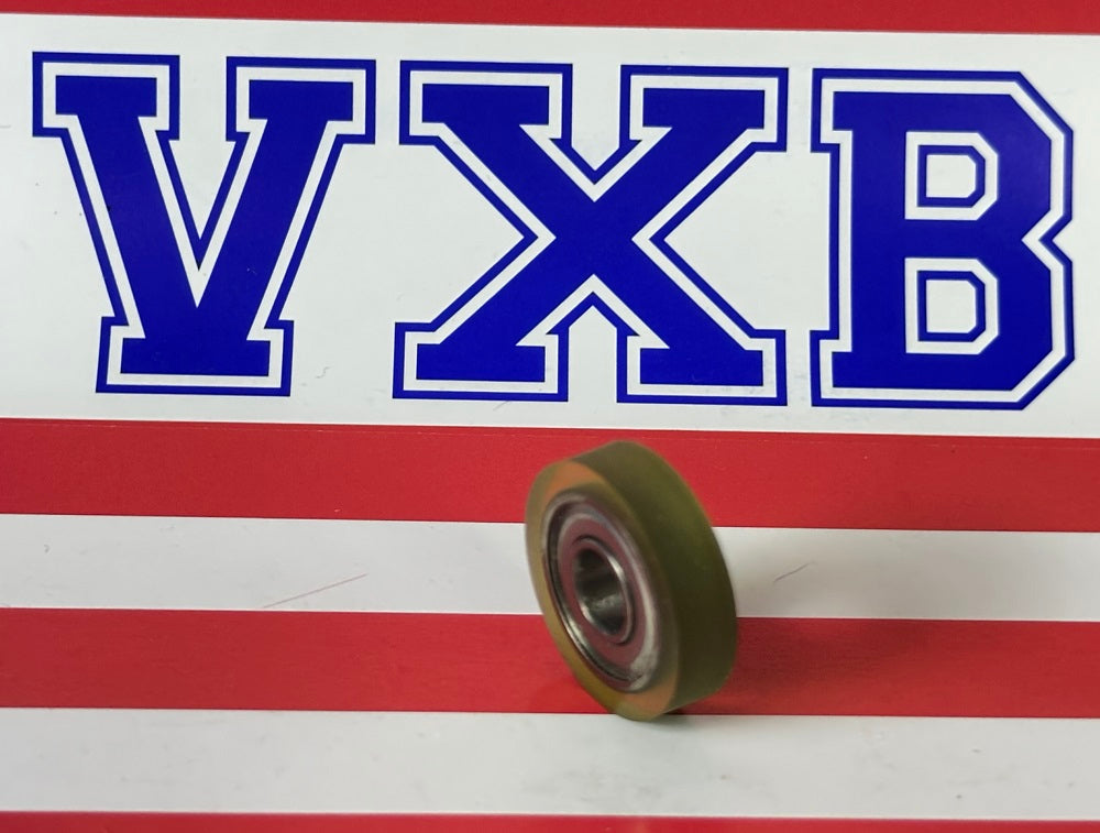 PU6x19x5ZZ PU Covered Bearing 6x19x5mm - Shielded - Miniature