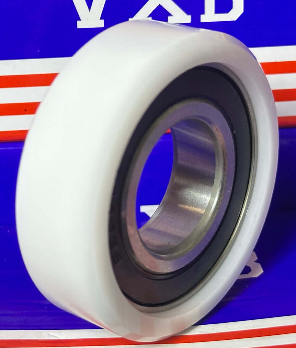Acetal/POM Plastic Bearing 12x40x13-2RS White Bearing
