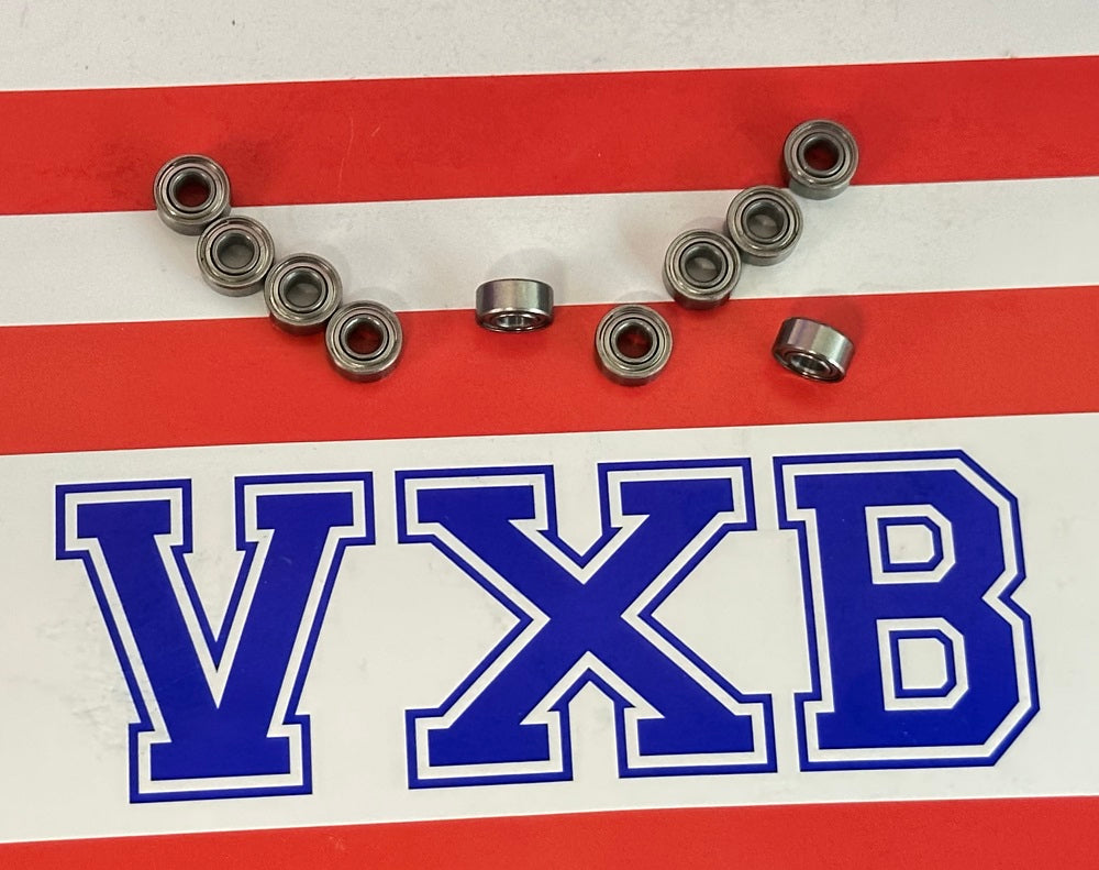10-Pack 683ZZ Bearings 3x7x3mm - Shielded - Miniature