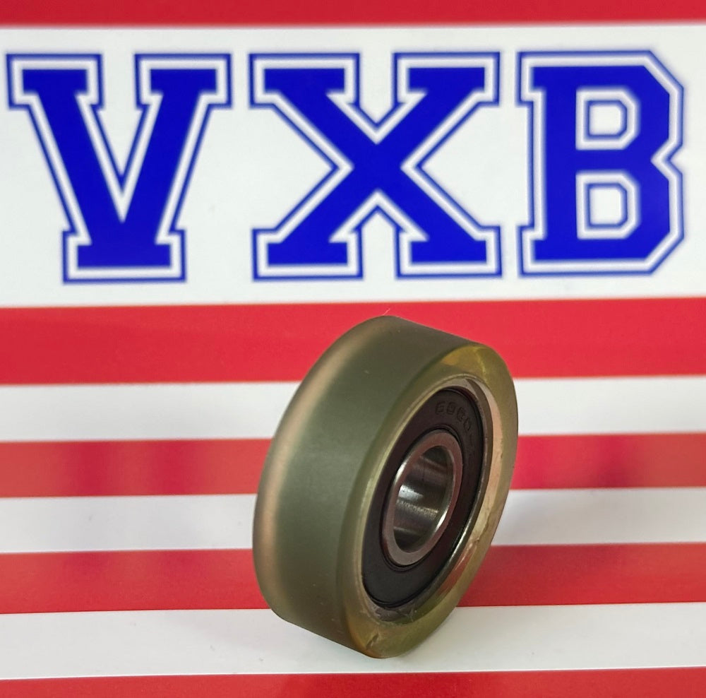 PU10X32X10-2RS PU Covered Bearing 10x32x10mm - Sealed - Miniature