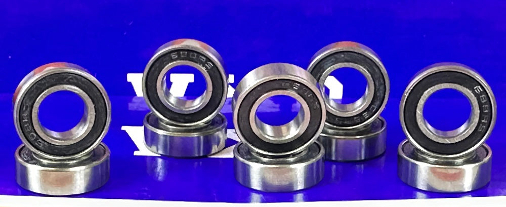 10-Pack Premium 688-2RS 8x16 Sealed 8x16x5 Miniature Bearings