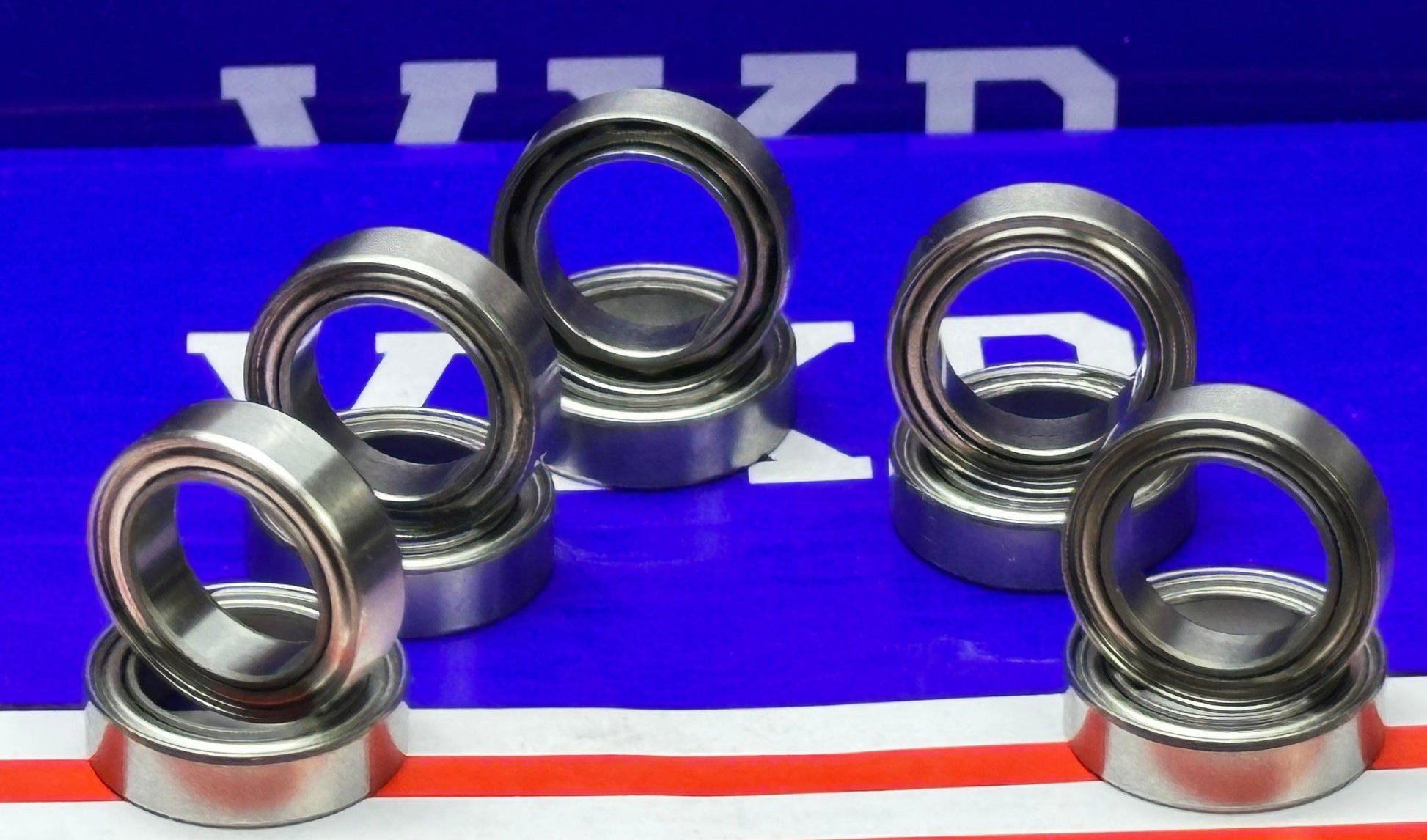 10-Pack S6700ZZ Stainless Steel Shielded 10x15x4 Bearing