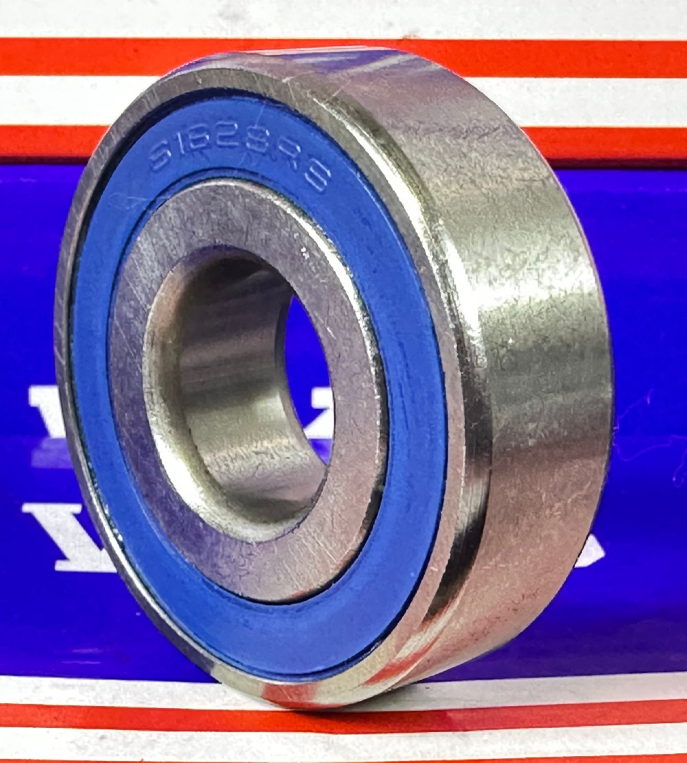 S1628-2RS Bearing Stainless Steel Sealed 5/8x1 5/8x1/2" Bearing