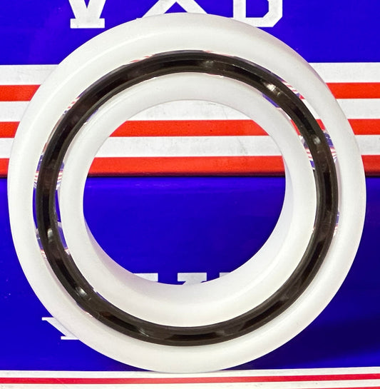 Acetal/POM Plastic Bearing 6008 - Glass Balls - 40x68x15mm