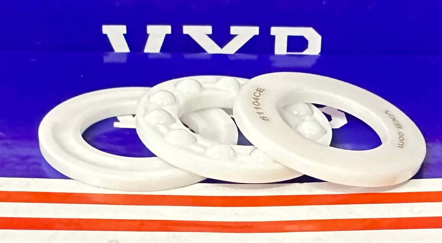 Full Ceramic 51104 Zr02/Zr02 Thrust Ball Bearing 20x35x10mm