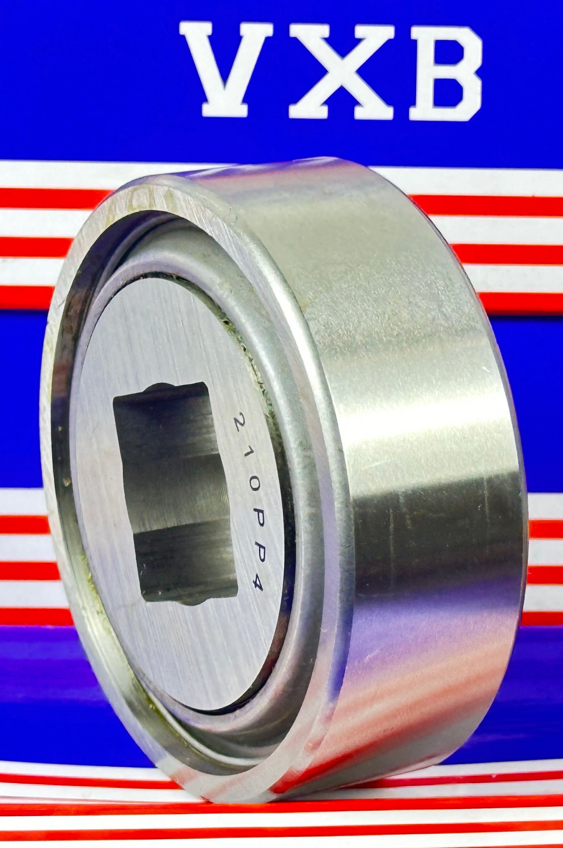 W210PP4 Two Triple Lip Seals Square Bore 1-1/8" Bore Bearing