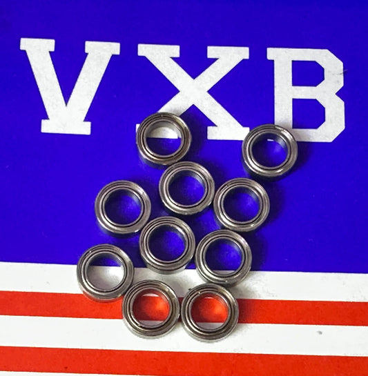 10-Pack 5x8mm Shielded on Both Sides 5x8x2.5mm Miniature 5mm Bore Bearing