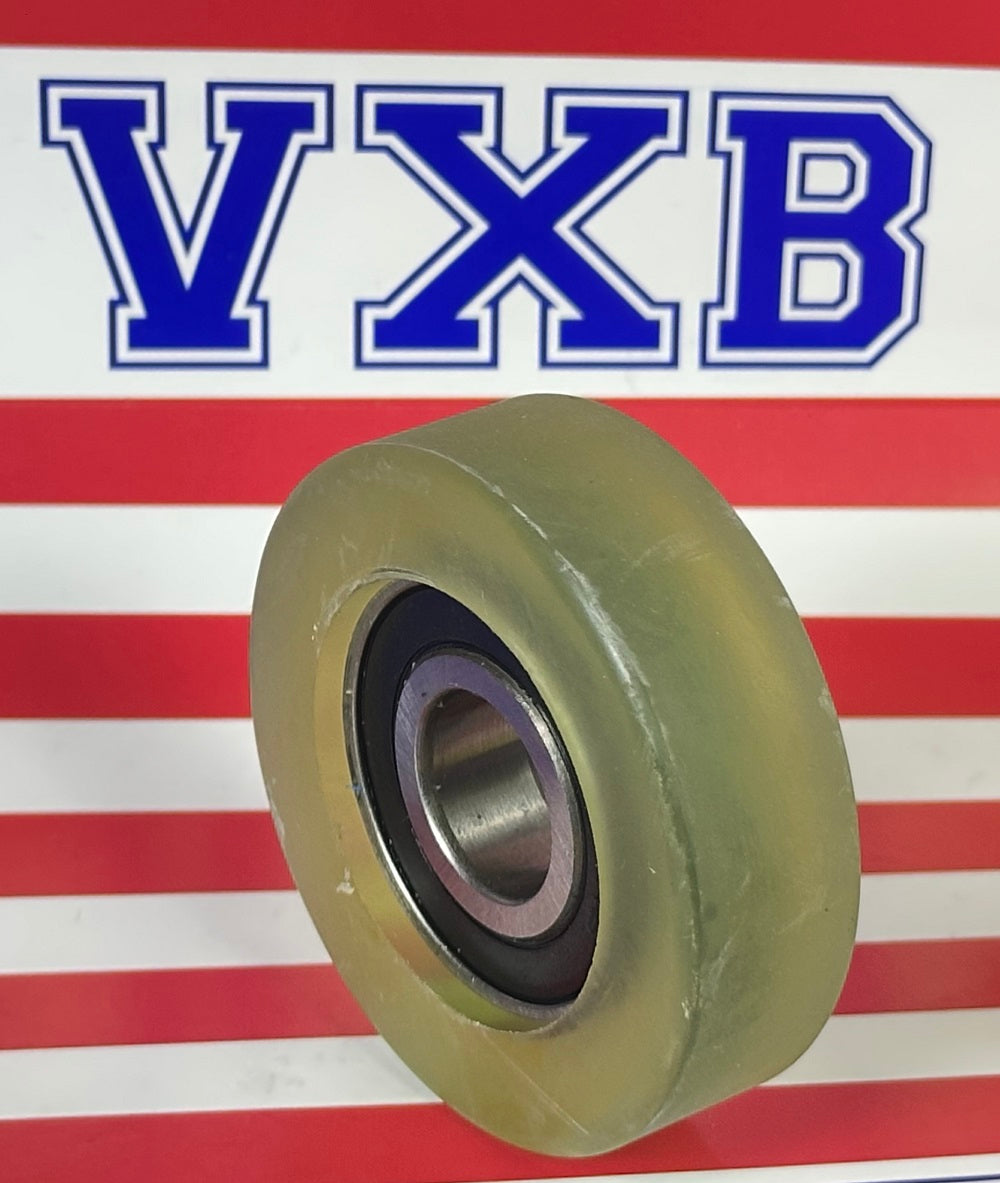 PU17X60X18-2RS PU Covered Bearing 17x60x18mm - Sealed - Miniature