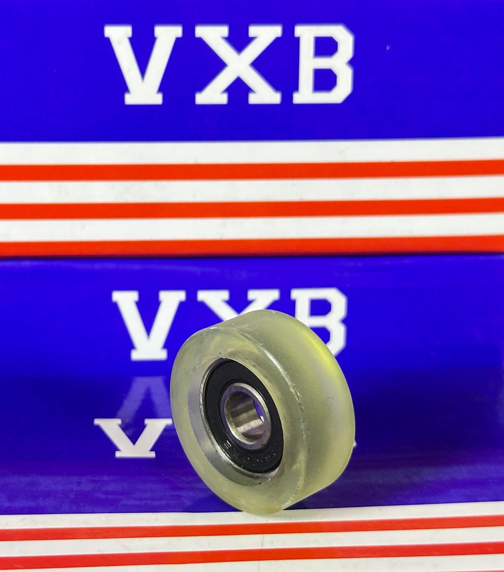PU8x32x12-2RS PU Covered Bearing 8x32x12mm - Sealed - Miniature