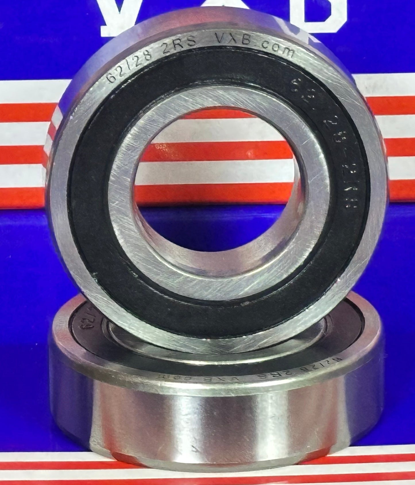 2-Pack Bearings 62/28-2RS 28x58x16 Sealed