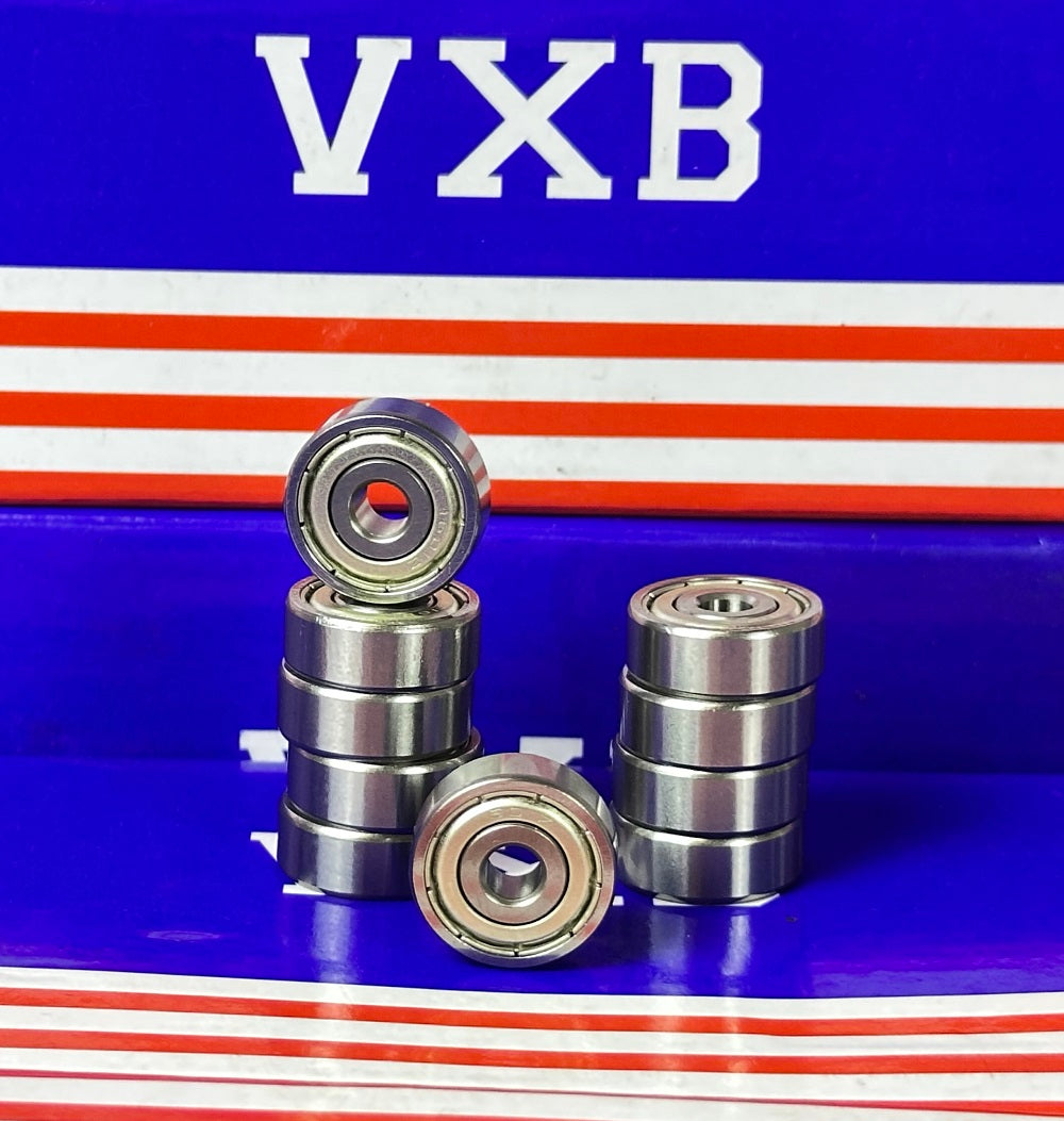 10-Pack 1601ZZ Bearings 3/16" x 11/16" x 1/4" - Miniature - Shielded