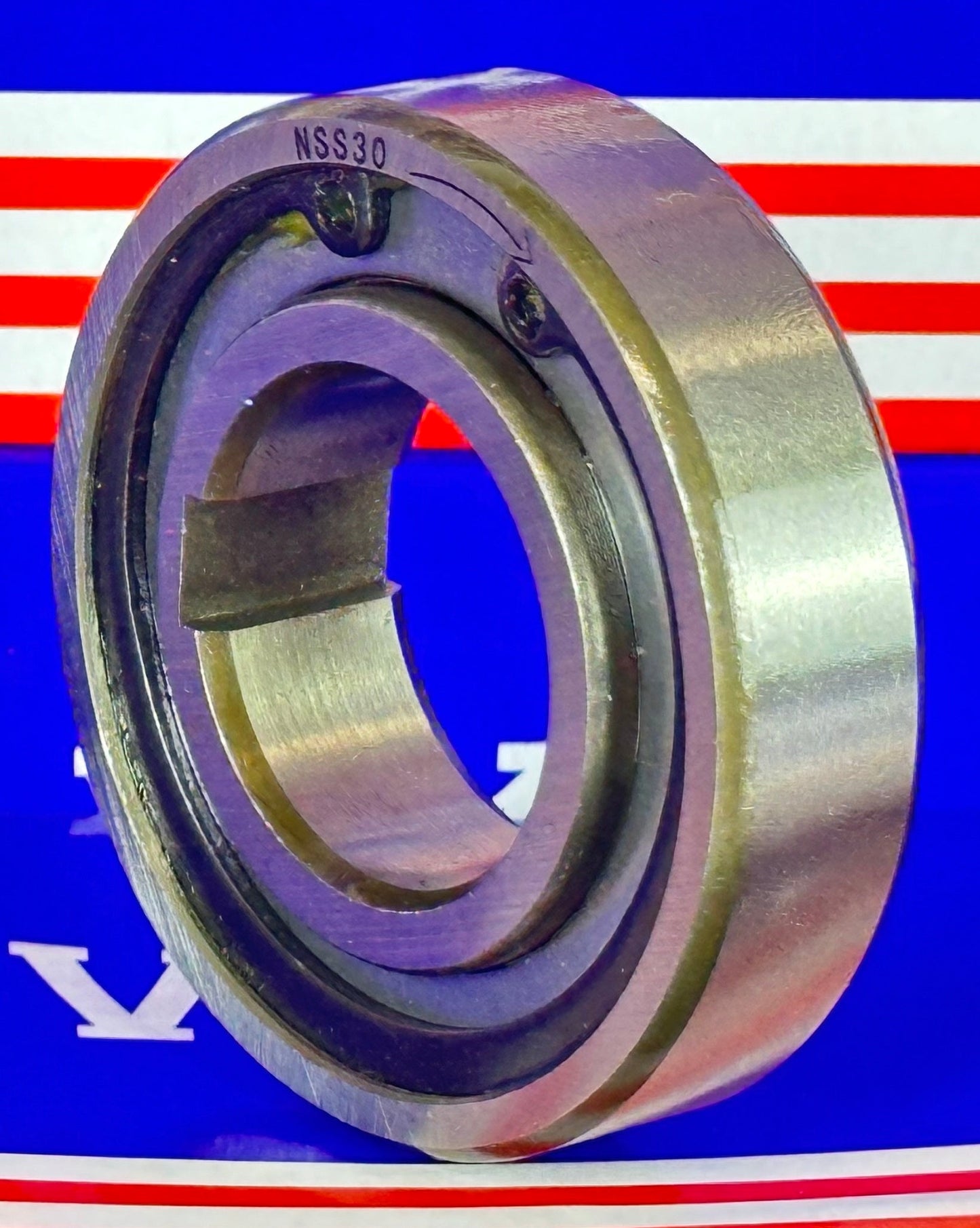 NSS30 One-Way 30x62x16 Bearing Support Required Backstop Clutch