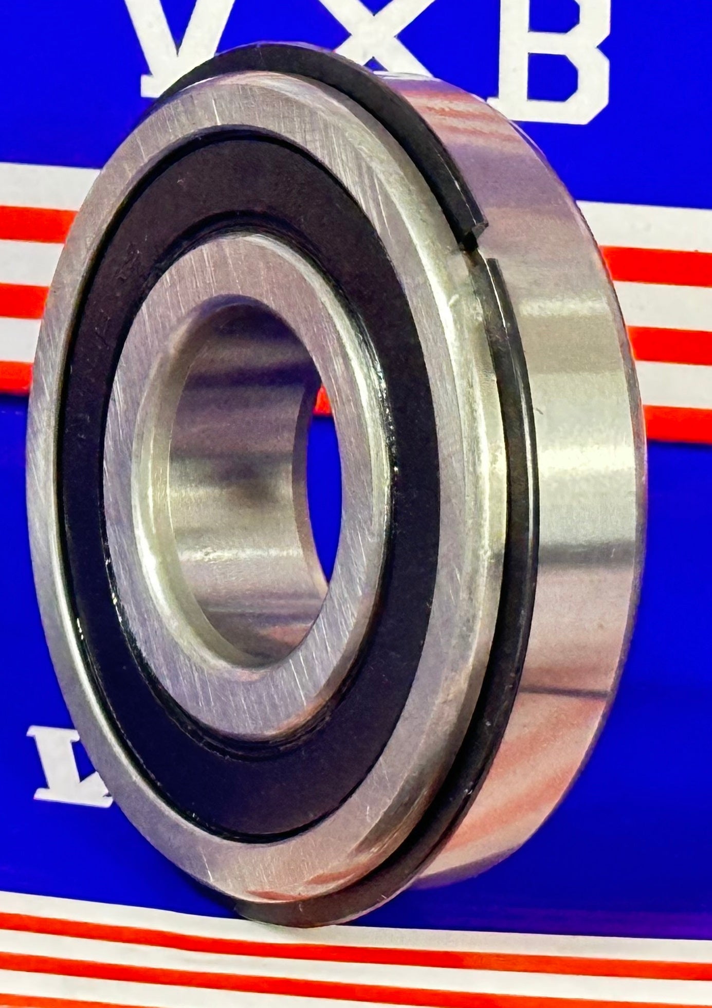 6306-2RSNR Sealed Bearing 30x72x19 - Snap Ring