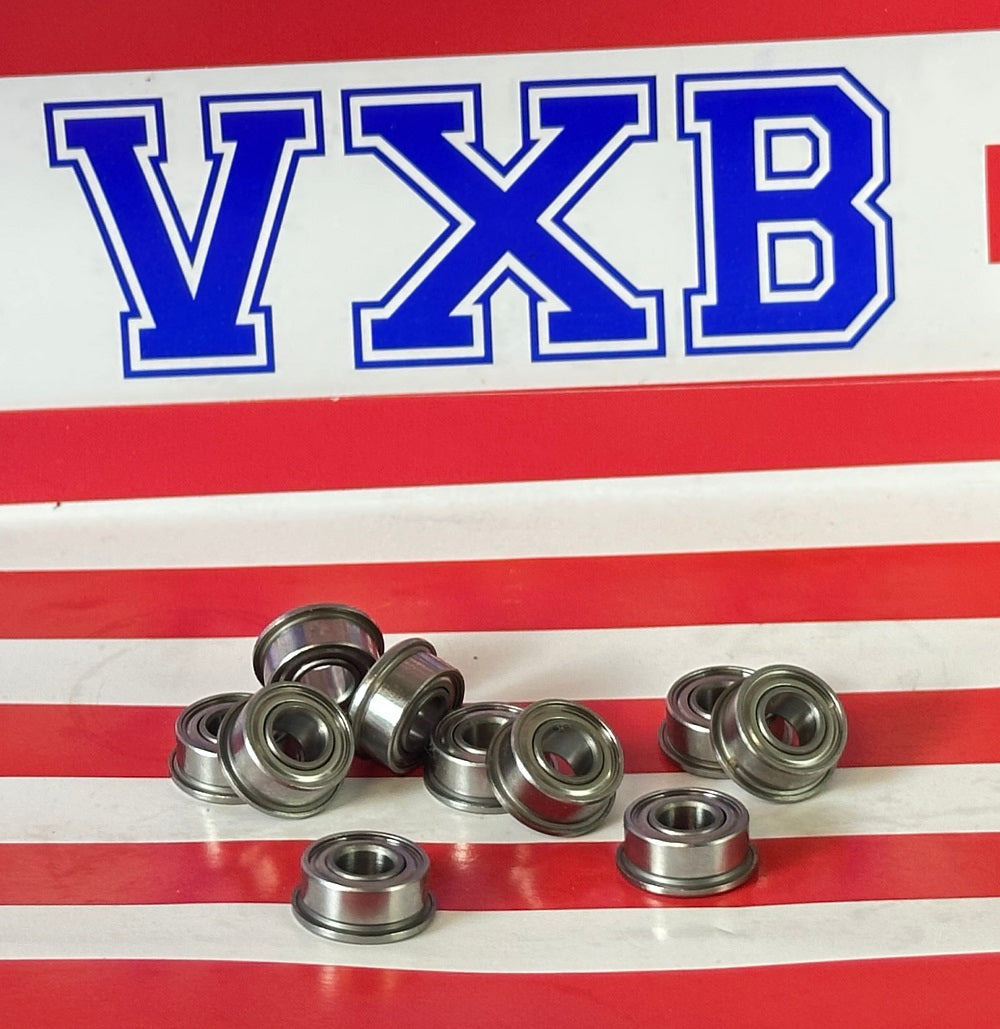 10-Pack Flanged Bearings SF685ZZ 5x11x5 Stainless Steel Shielded Bearings