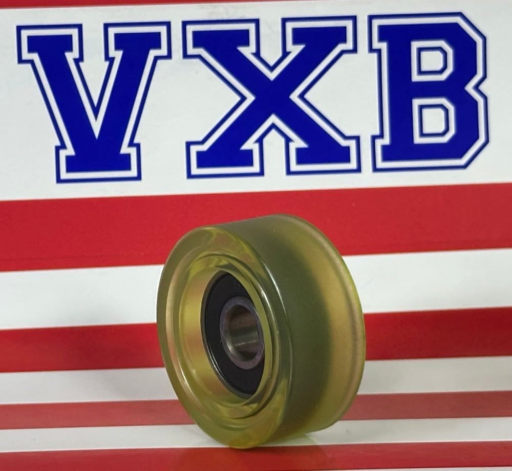 PU8X35X15-2RS PU Covered Bearing 8x35x15mm - Sealed - Miniature