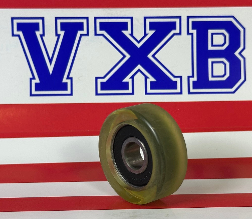 PU8x30x11-2RS PU Covered Bearing 8x30x11mm - Sealed - Miniature