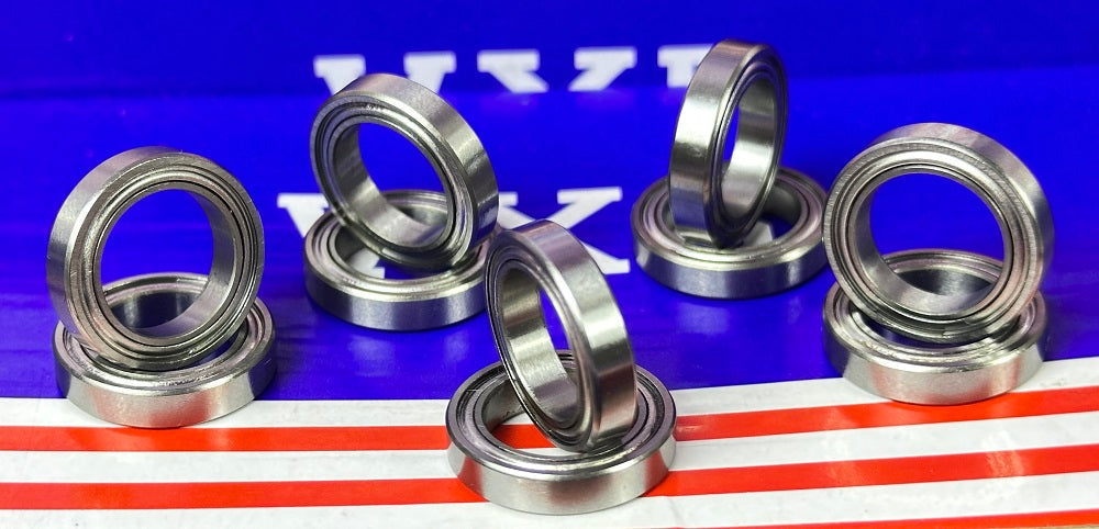 10-Pack Bearings R1212ZZ 1/2x3/4x5/32 inch