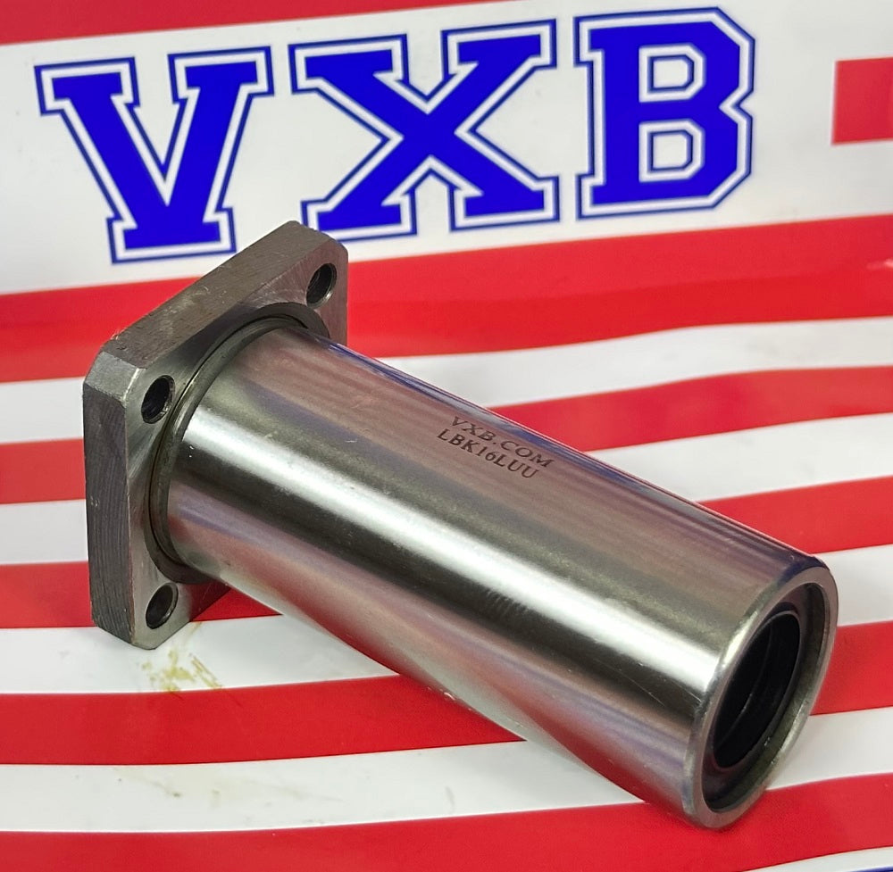 16mm Long Square Flanged Bushing Linear Motion LMK16LUU LBK16LUU