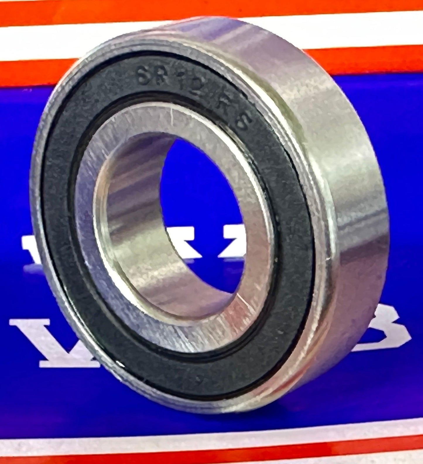 10-Pack SR12-2RS 3/4" x 1-5/8" x 7/16" Stainless Steel Sealed Bearings