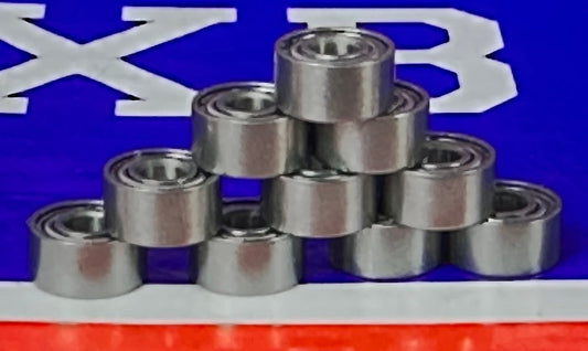 10-Pack Ceramic 2x5x2.5 Stainless Steel Shielded ABEC-5 Bearings