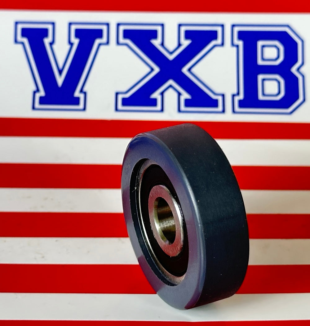 PU10X40X12-2RS PU Covered Bearing 10x40x12mm - Sealed - Miniature