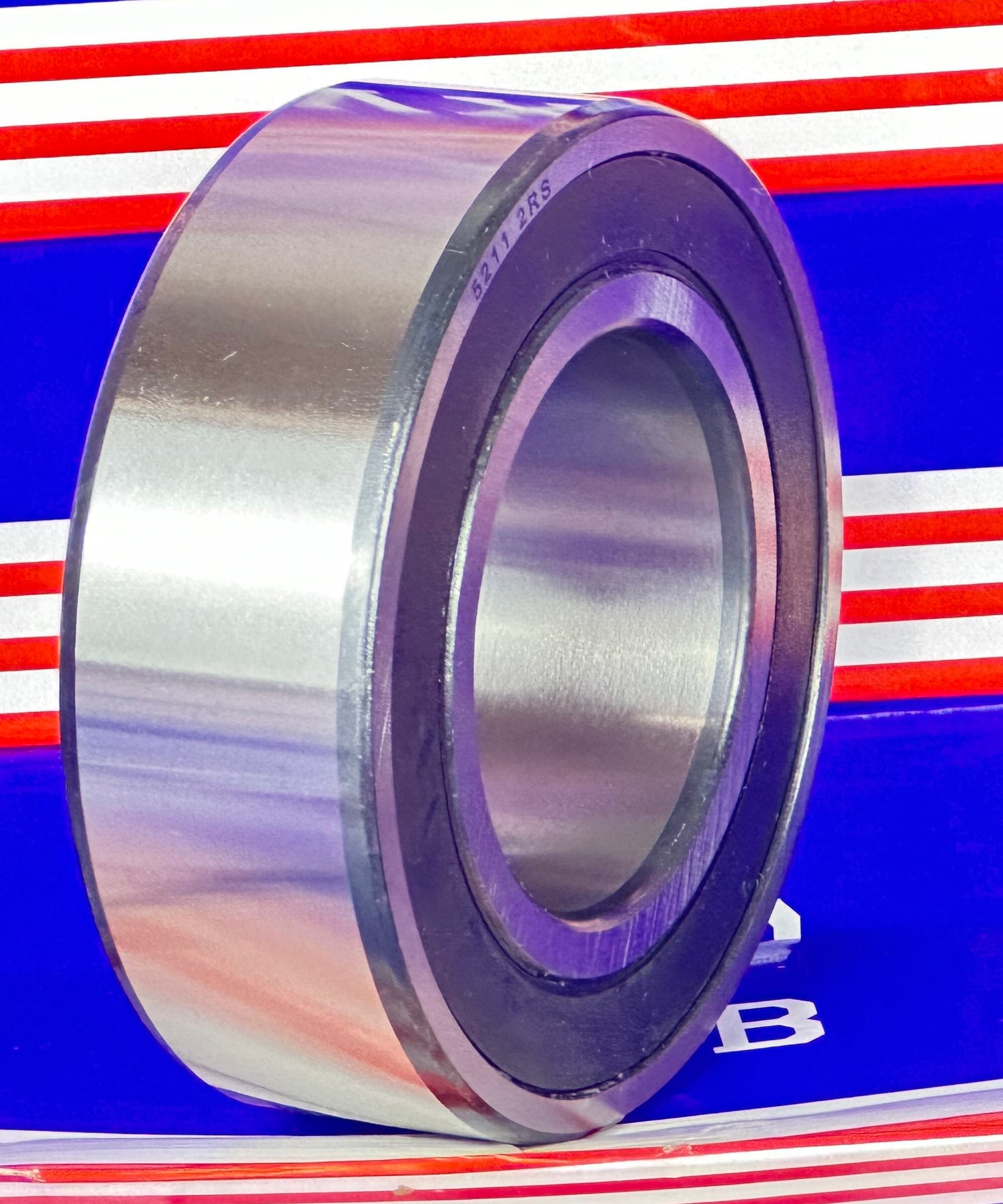 5211-2RS 55x100x33.3 Sealed Angular Contact Bearing