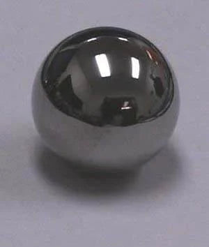 3 1/2" Diameter Chrome Steel 6.3 lbs Bearing Ball G100