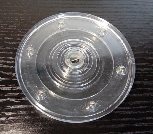 3" Dia. clear acrylic AS11 Lazy Susan Turntable Bearing