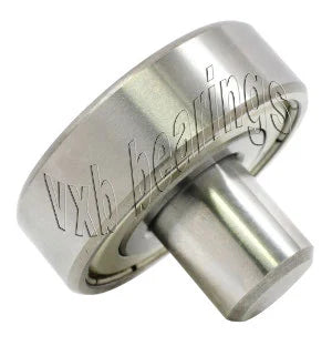 3/4 Inch Ball Bearing - 1/4 diameter integrated 9/16 Long Axle