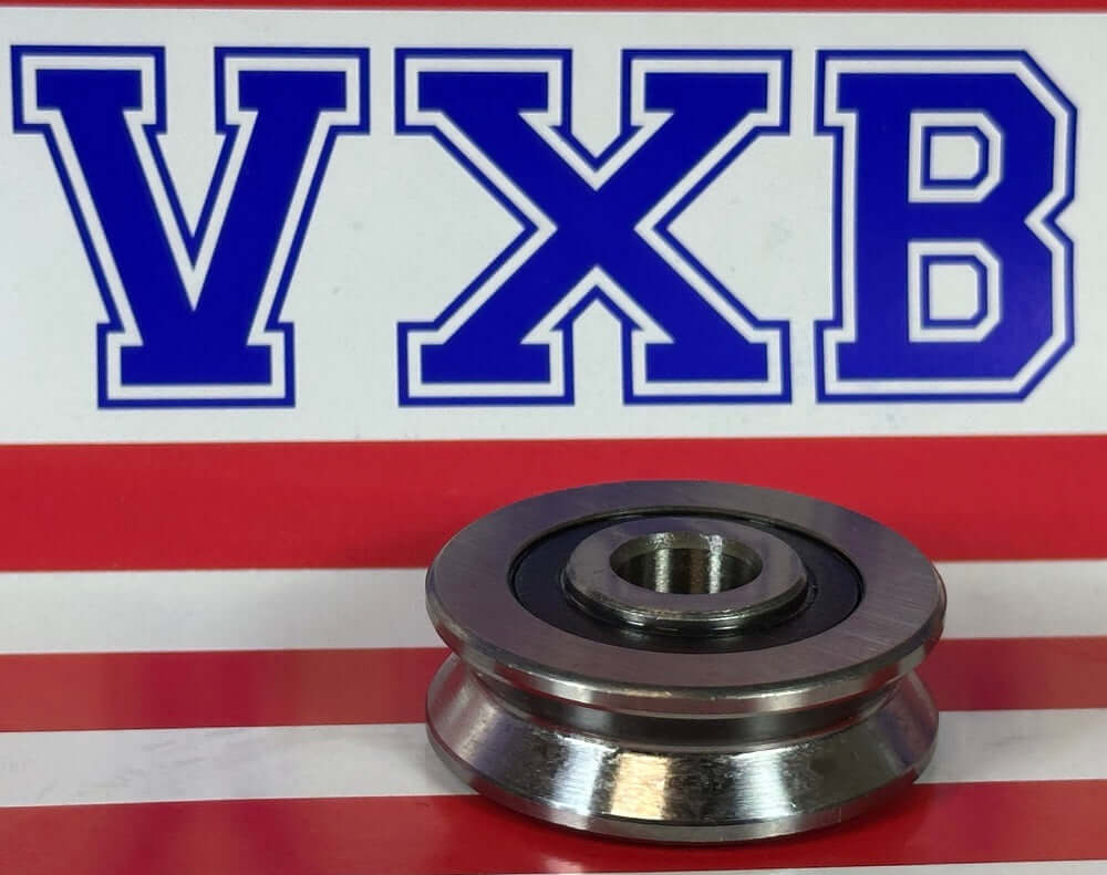 10x37x12/14mm V Groove Track Roller Bearing With Extended Inner 2mm
