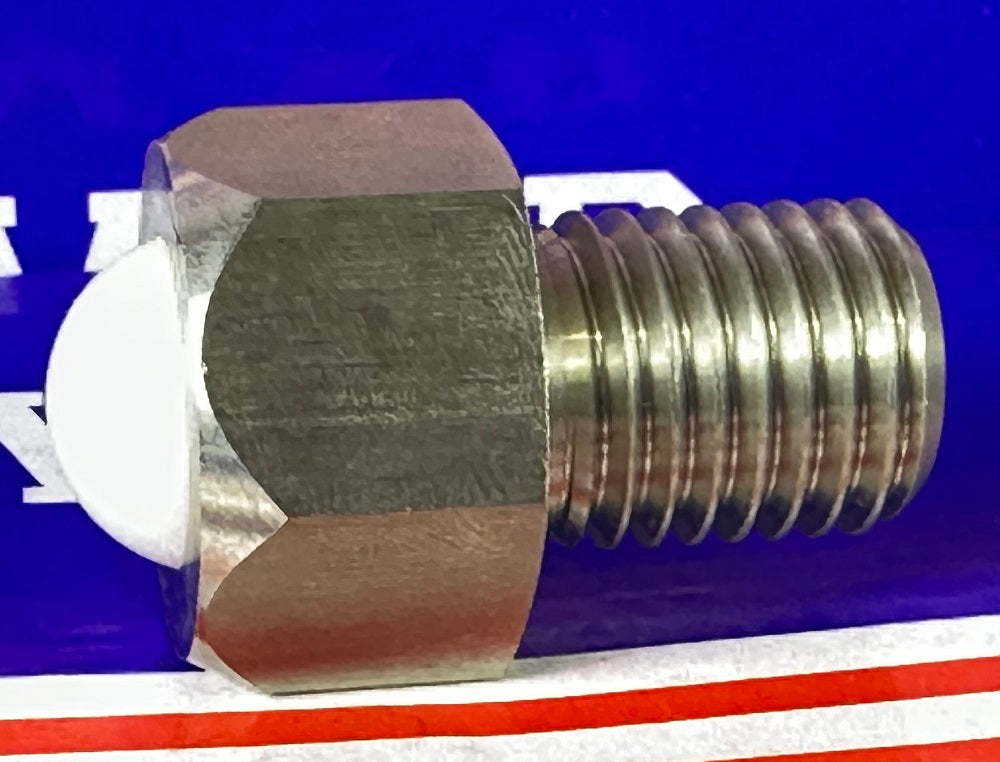 M16 Stainless Steel Hex Head Ball Transfer Unit 20mm Deep