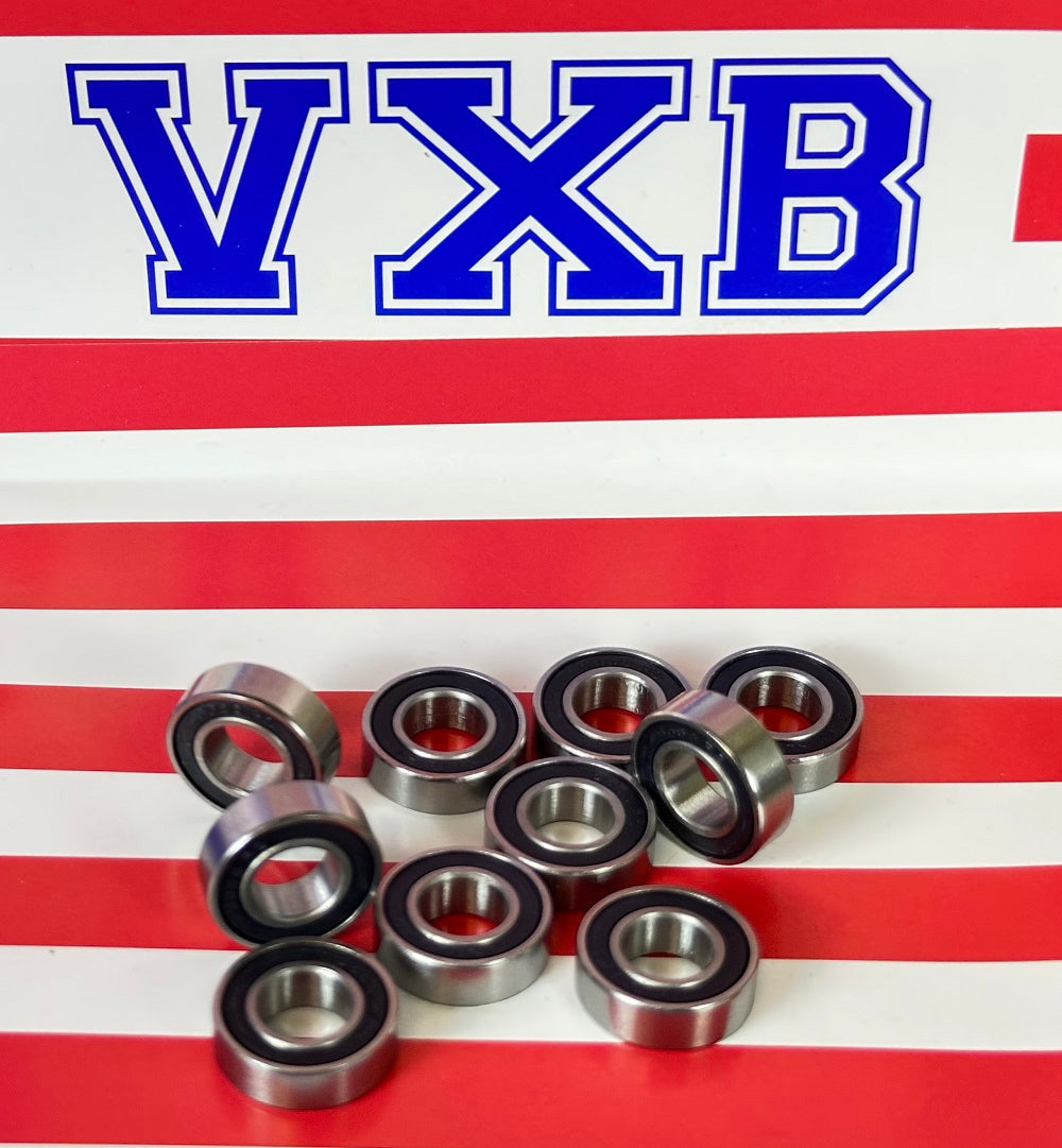 10-Pack S688-2RS 8x16x5 Stainless Steel Sealed Miniature Bearings