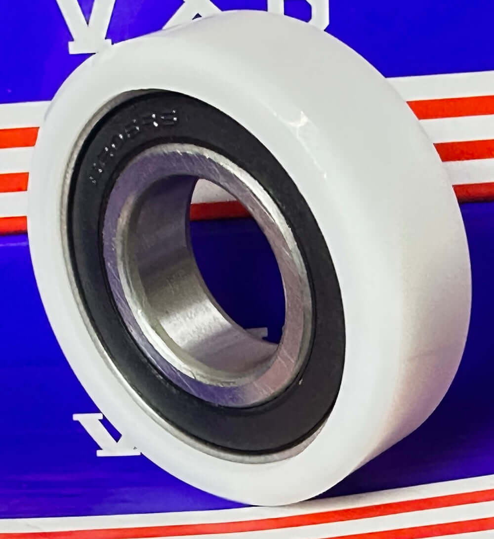 Acetal/POM Plastic Bearing 12x40x13-2RS White Bearing