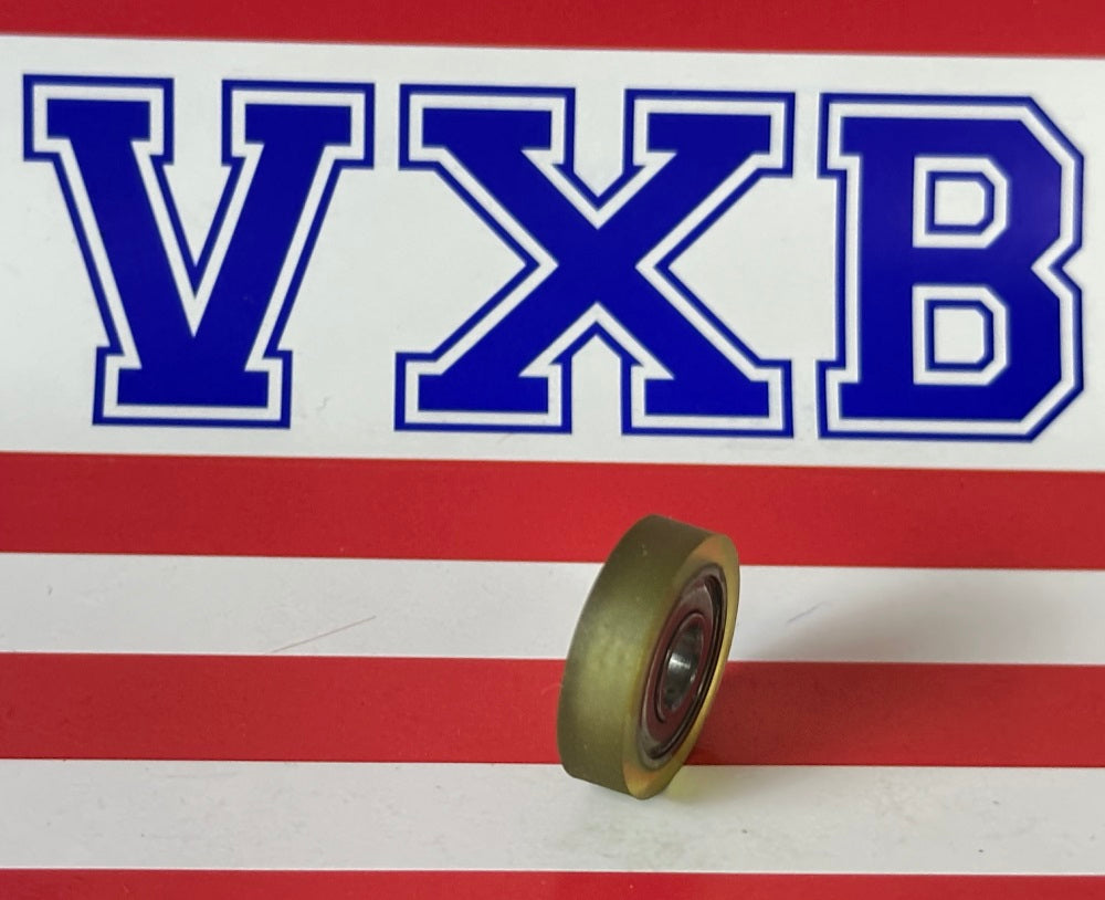PU6x19x5ZZ PU Covered Bearing 6x19x5mm - Shielded - Miniature