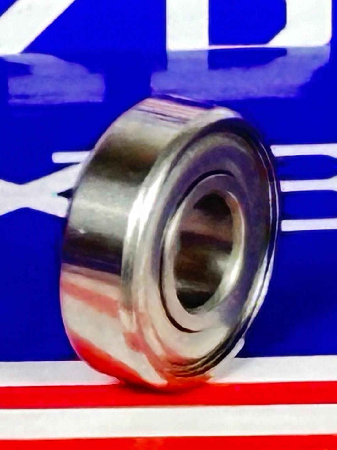 SR4ZZ Stainless Steel Premium 1/4" x 5/8" x 0.196" Ceramic ABEC-5 Bearing