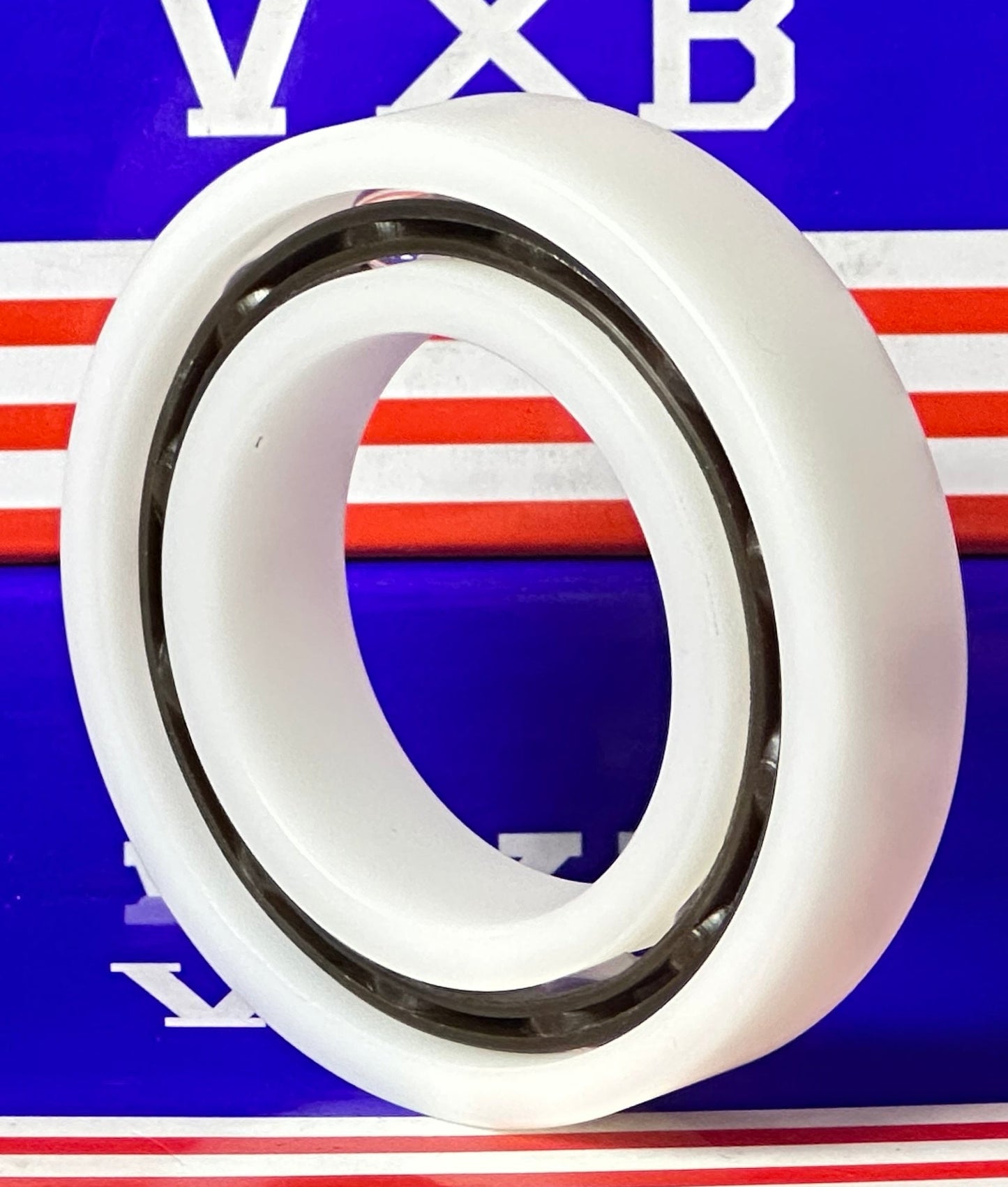 Acetal/POM Plastic Bearing 6008 - Glass Balls - 40x68x15mm