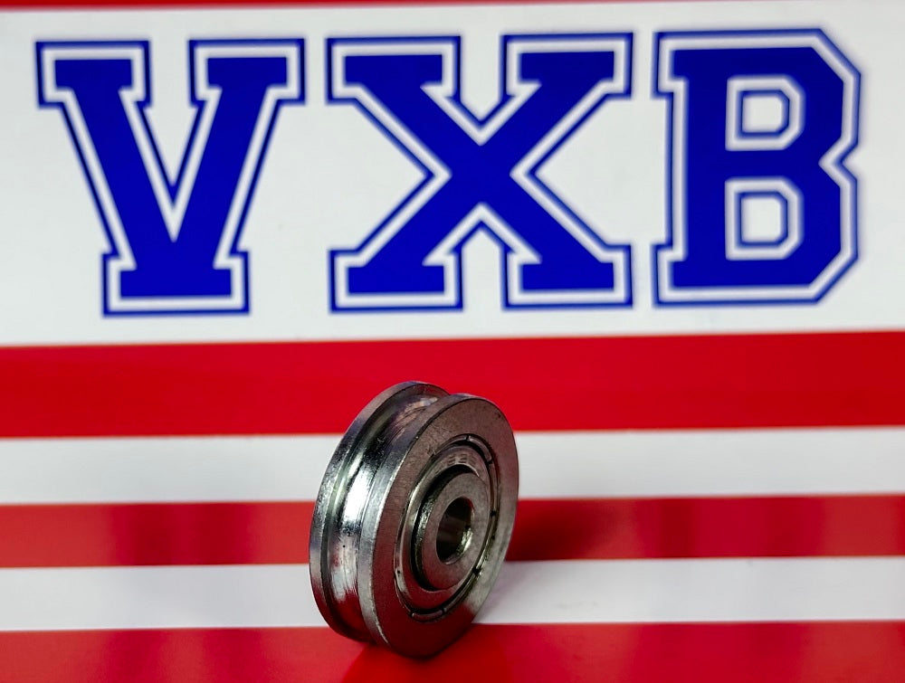 5mm Bore Bearing - 23mm Pulley - U-Groove Track Roller - 5x23x6.5mm