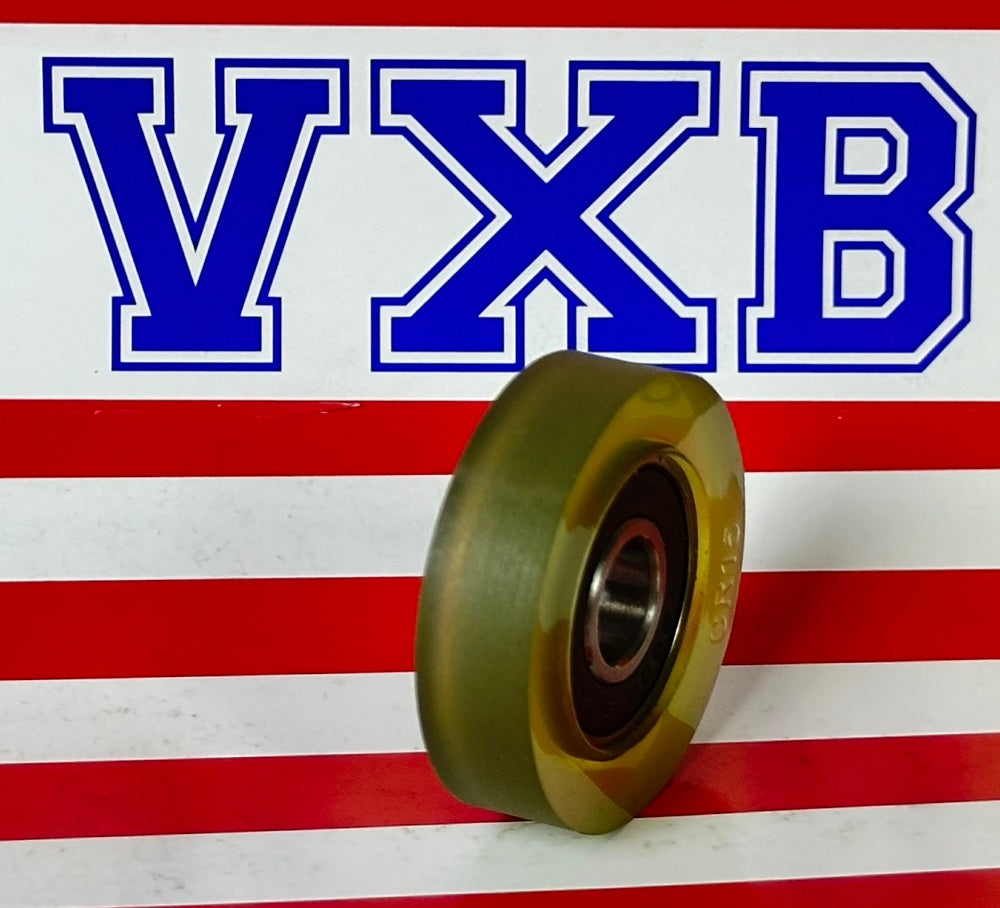 PU10X38X10-2RS PU Covered Bearing 10x38x10mm - Sealed - Miniature